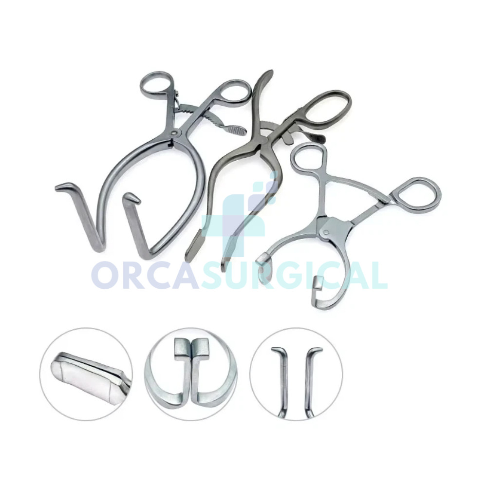 Spinal Retractor Self-Retaining Forceps Distractor Orthopedics set