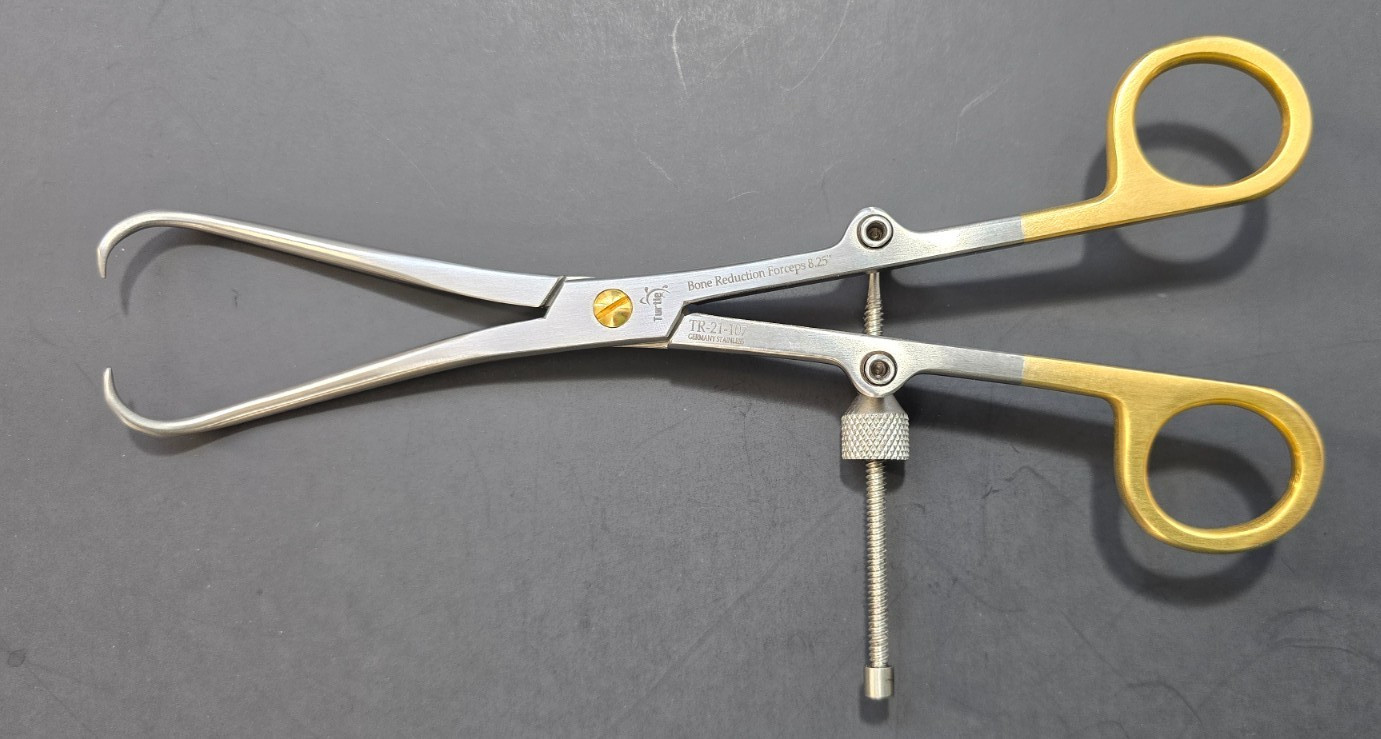 Turtle TR-21-107 Orthopedic Bone Reduction Forceps 8.25″ with Speed Lock