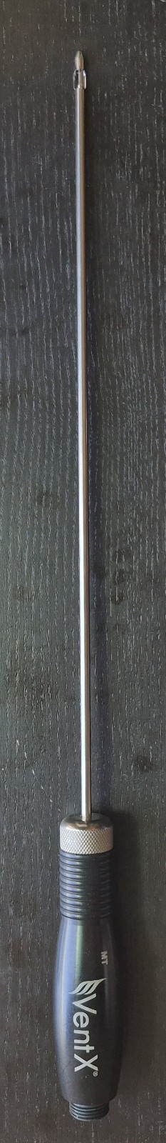 Liposuction Basket Cannula Bullet Tip 4mm x 30cm 810-BKBU4030VXNR w/VentX Handle