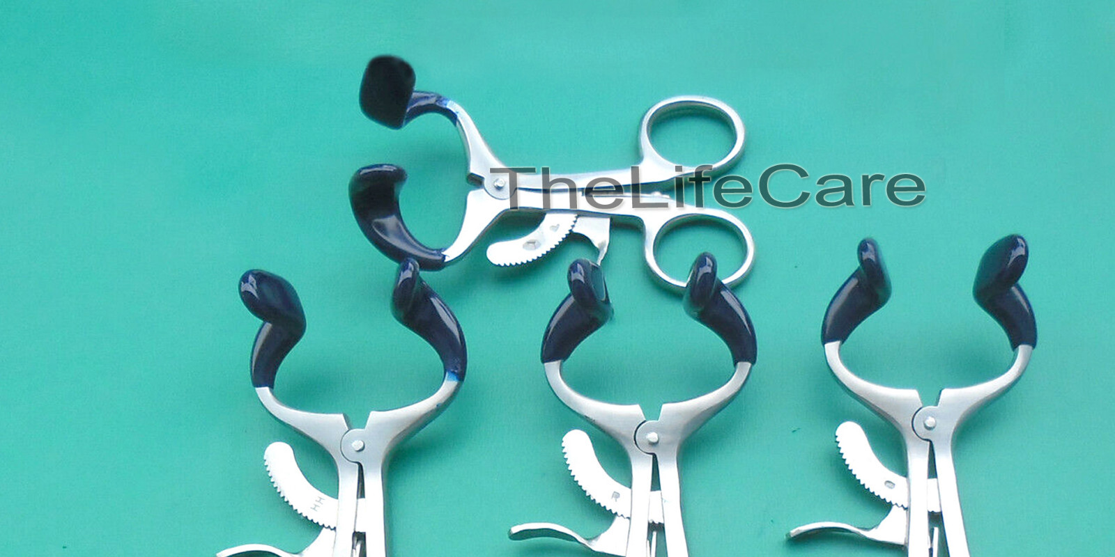 Molt Mouth Gag Blue 4.5″ Dental Surgical Instruments 5 Pcs Set