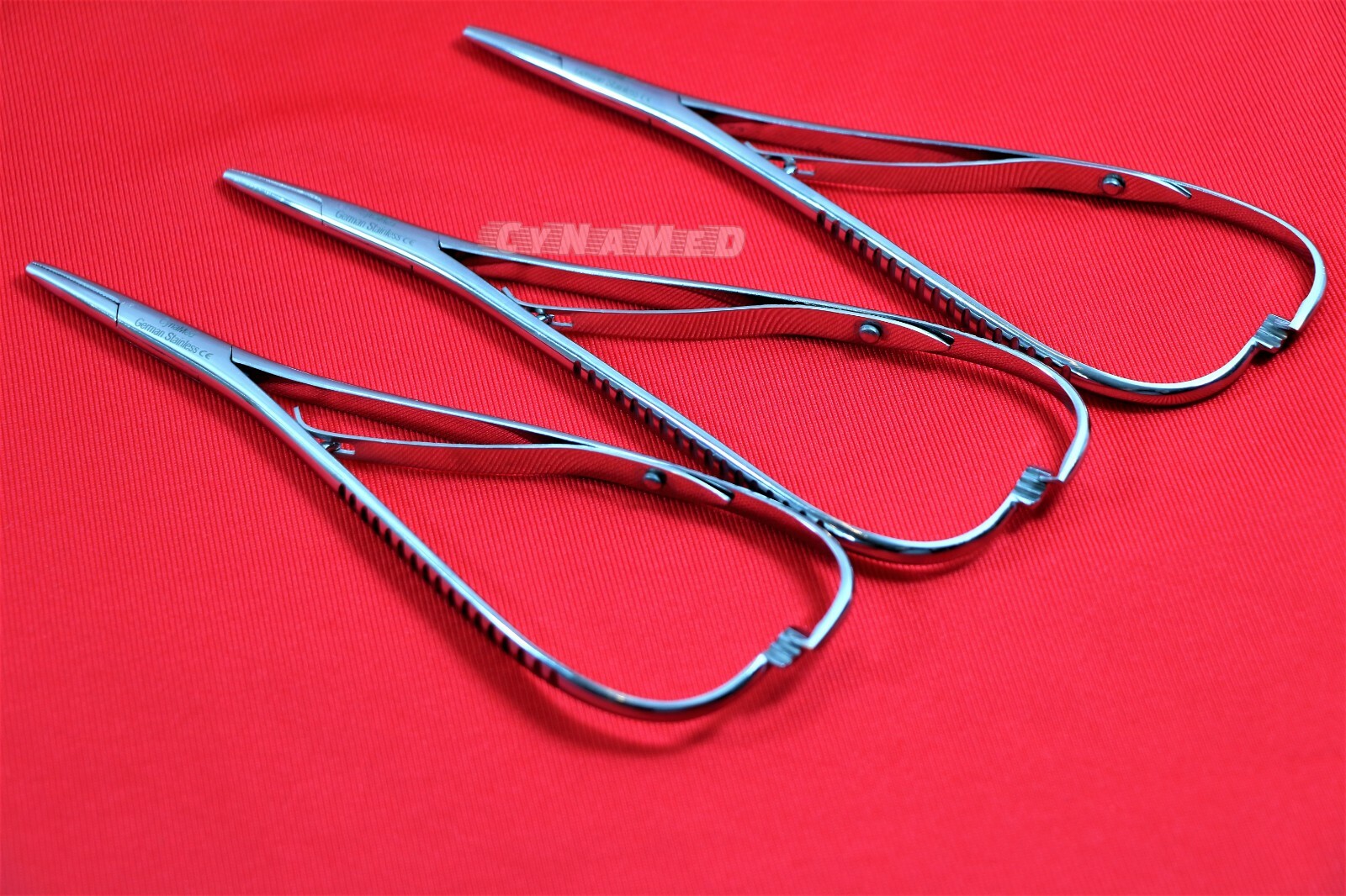 3 PREMIUM GERMAN Mathieu Needle Holder Surgical Orthodontic & Dental Instruments