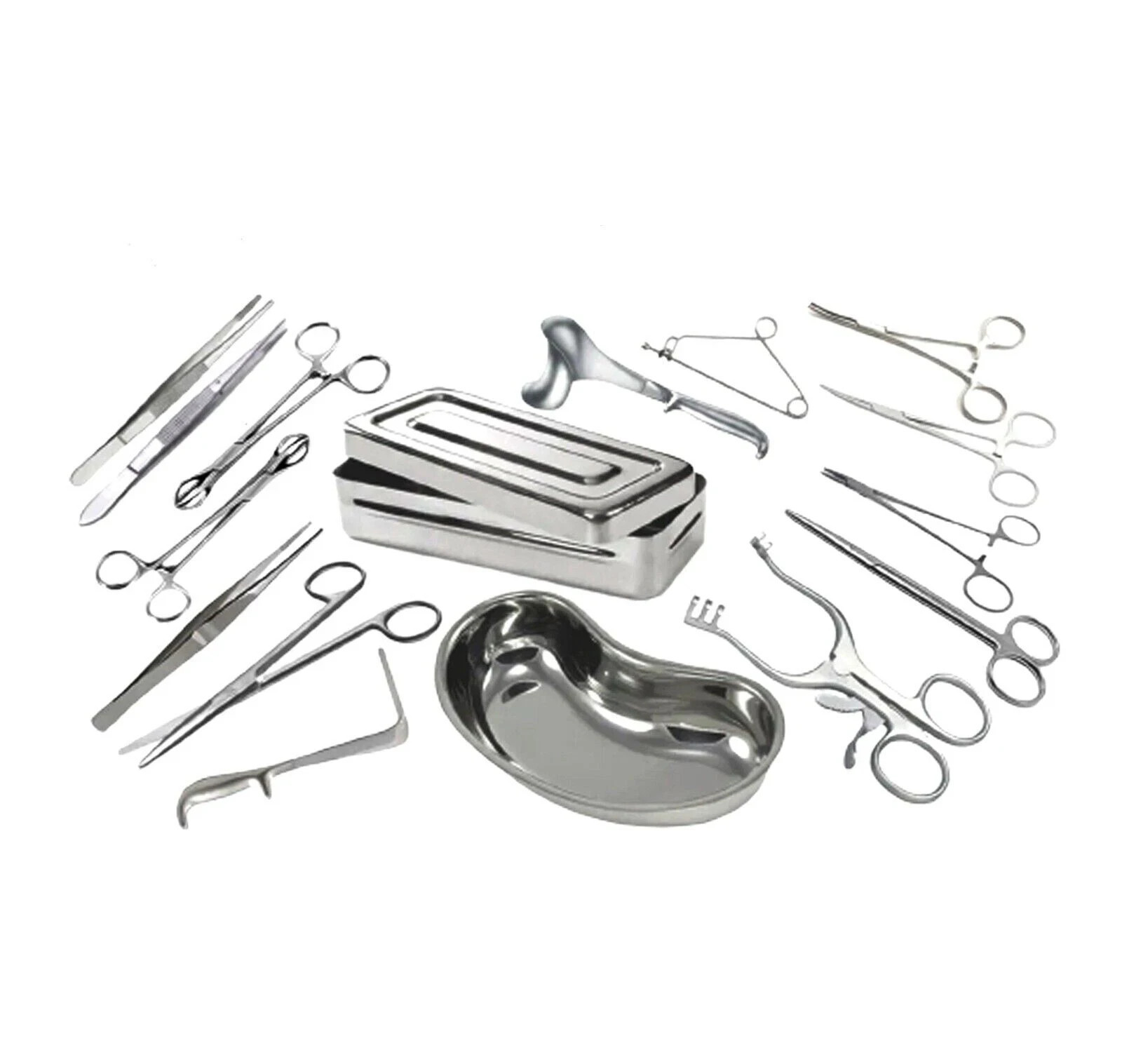 Hysterectomy Abdominal Surgery Set 62 Pcs Vaginal Hysterectomy Instruments Set