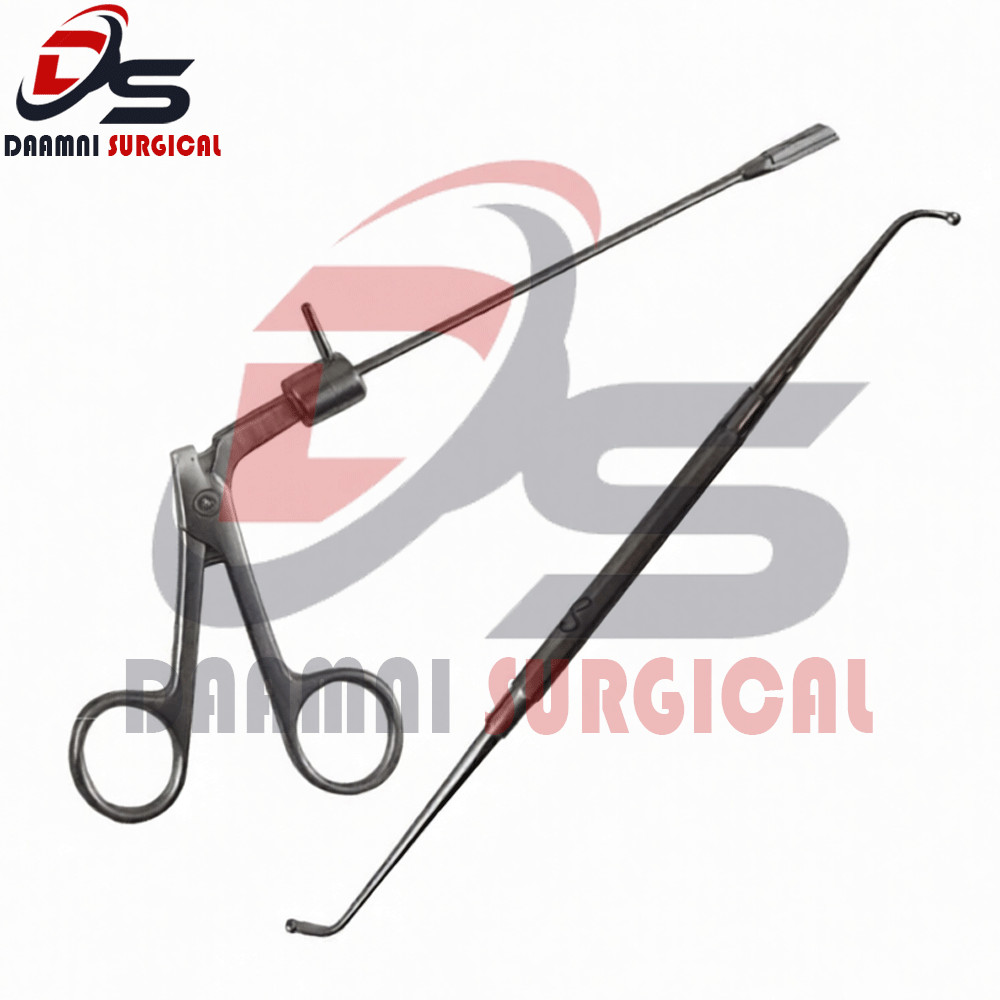 Maxillary Seeker And Rotatable Back-Biting Endoscopic Sinus ENT Fess Instruments