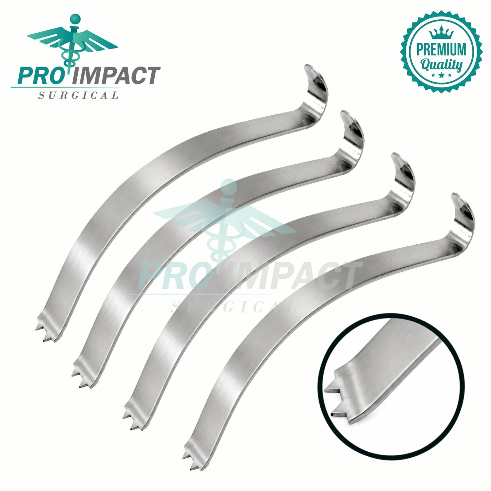 Kolbel Glenoid Retractor Narrow 2 Prong Orthopedic Instruments German Stainless
