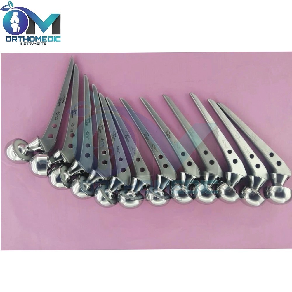 Hip Prosthesis Bipolar Orthopedic instrument 40, 41, 42mm set of 3 pcs implants