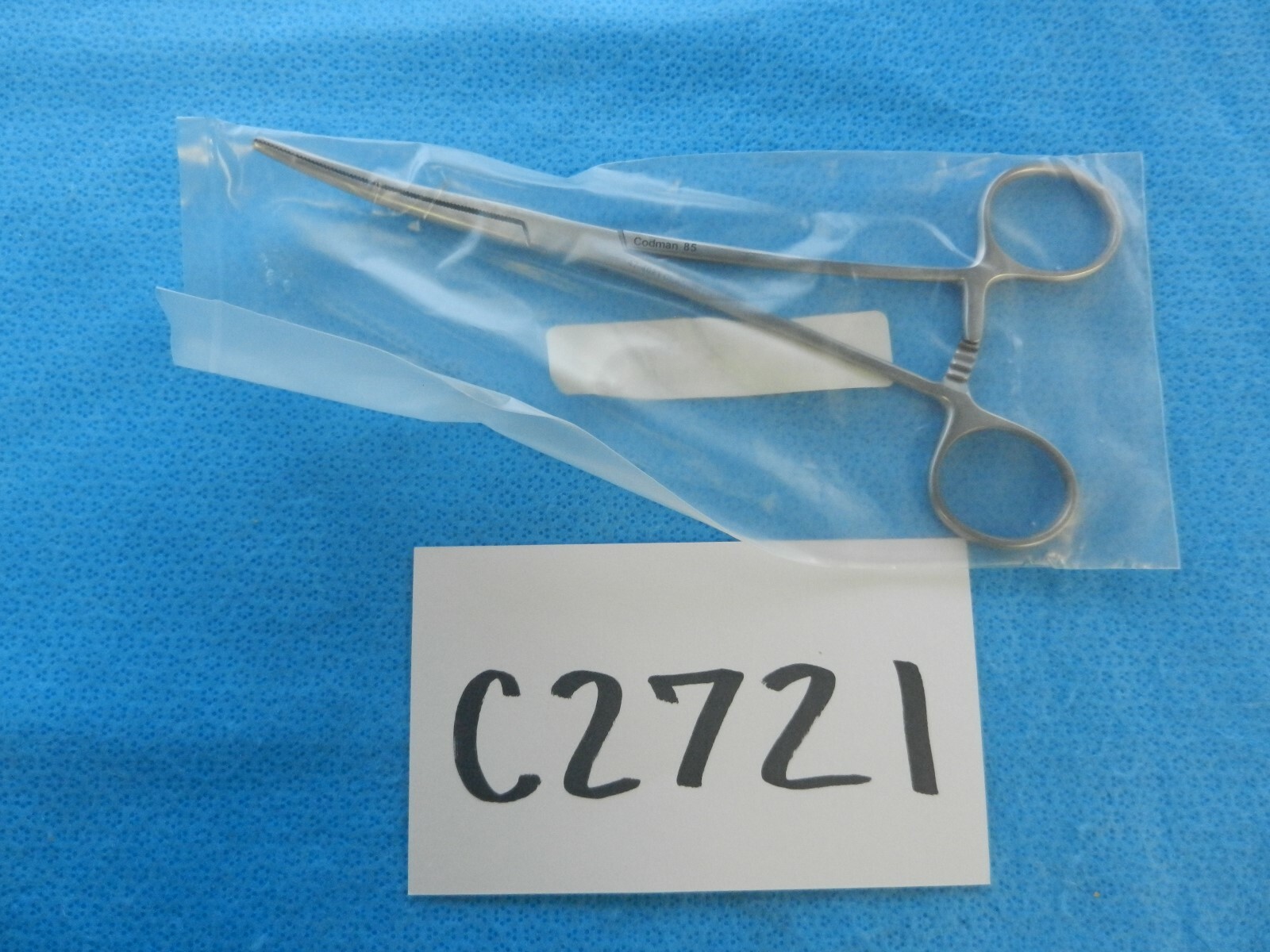 Symmetry Surgical Codman Surgical Curved Rochester Pean Forceps 47-4021 NEW!
