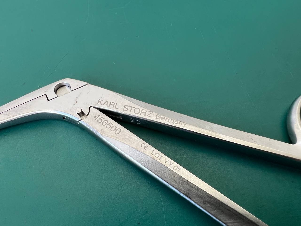 Karl Storz 456500 Blakesley Nasal Forceps Up Angled 45°, size 0, 11 cm