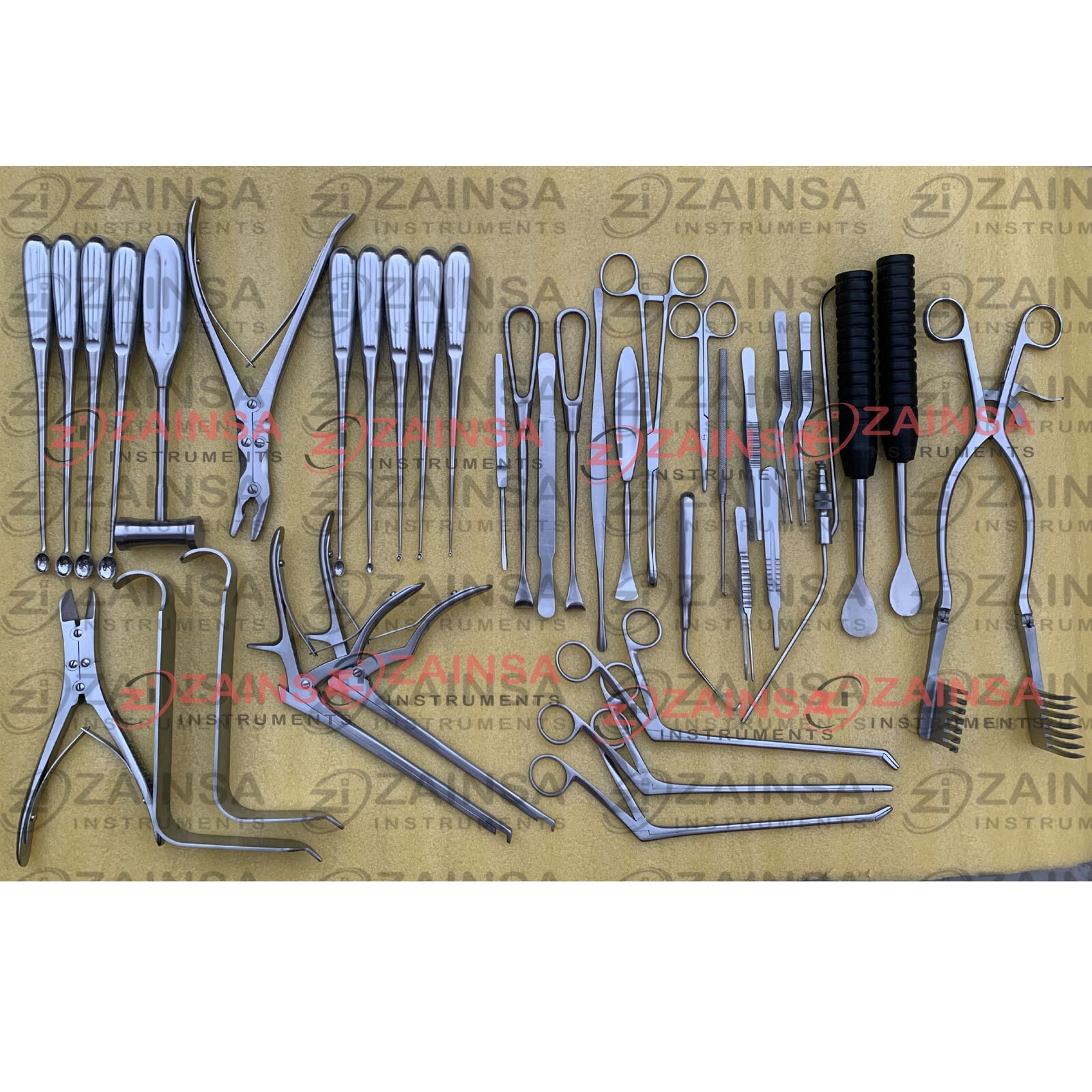 Laminectomy complete Instruments Full set of 39 PCs Spine Orthopedic instruments