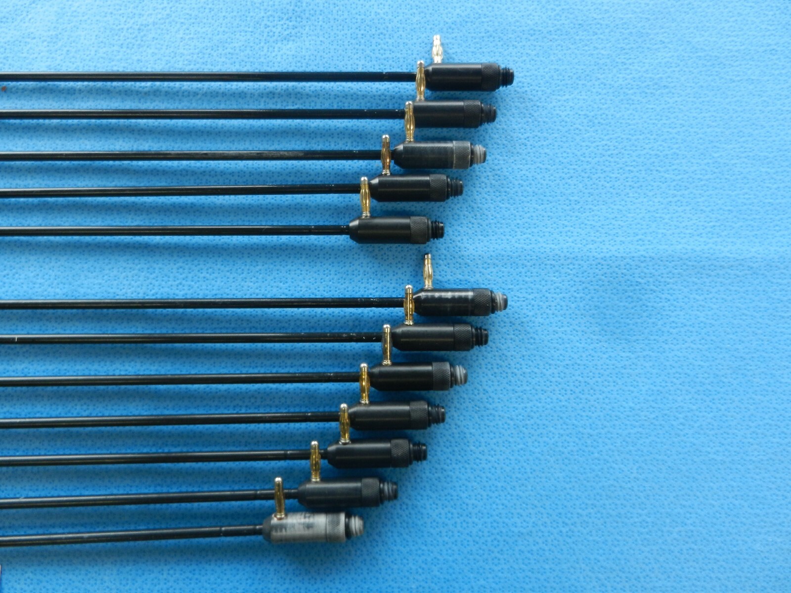 Elmed Surgical Laparoscopic 5mm Electrodes Lot Of 12