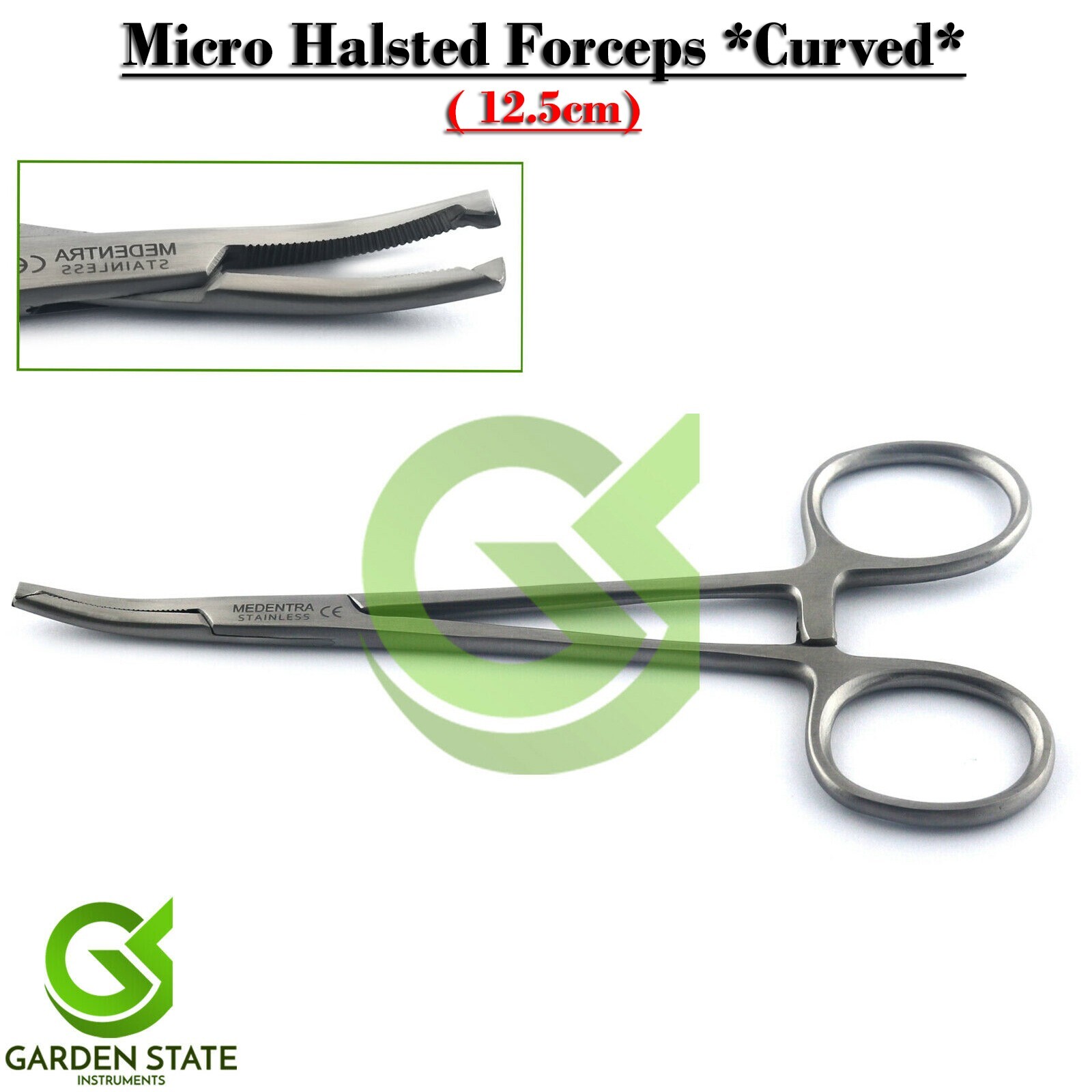 Surgical Vascular Dissection Kit Hemostat Clamp Forceps Micro Suture Castroviejo