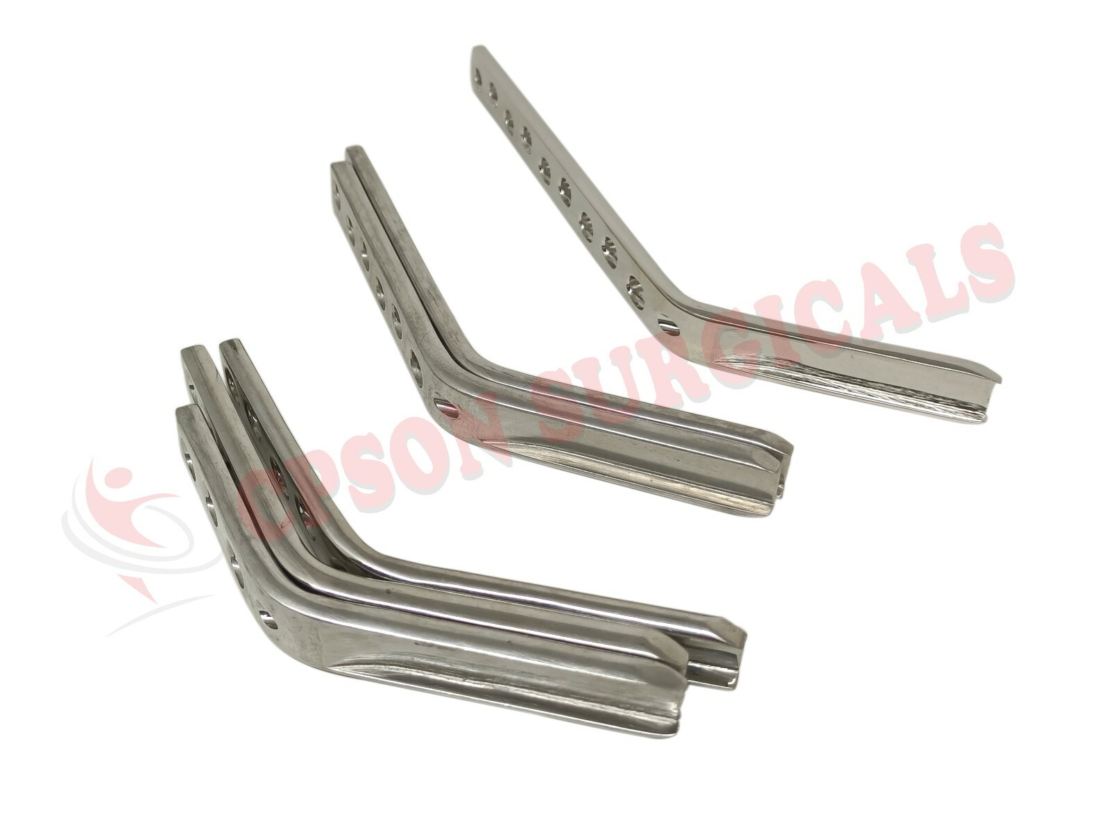 Veterinary Condylar Angled Blade Plate 13pcs Instrument Stainless Steel