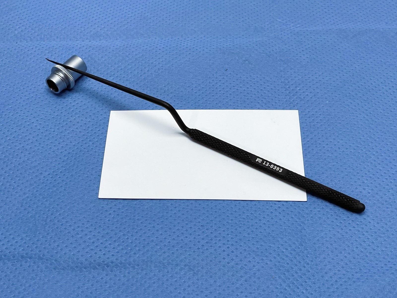 Richards 13-0393 Bayonet Capsule Knife, 6.5″, Ebony, Otology