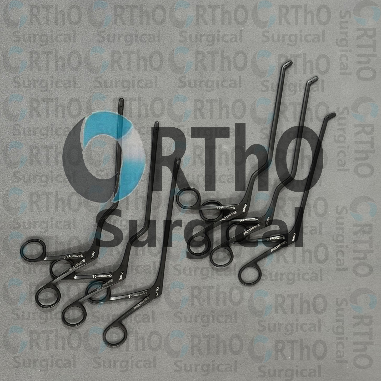 Laminectomy Intervertebral Rongeur Set of 6 Pcs, Orthopedic Bayonet Bone Rangers
