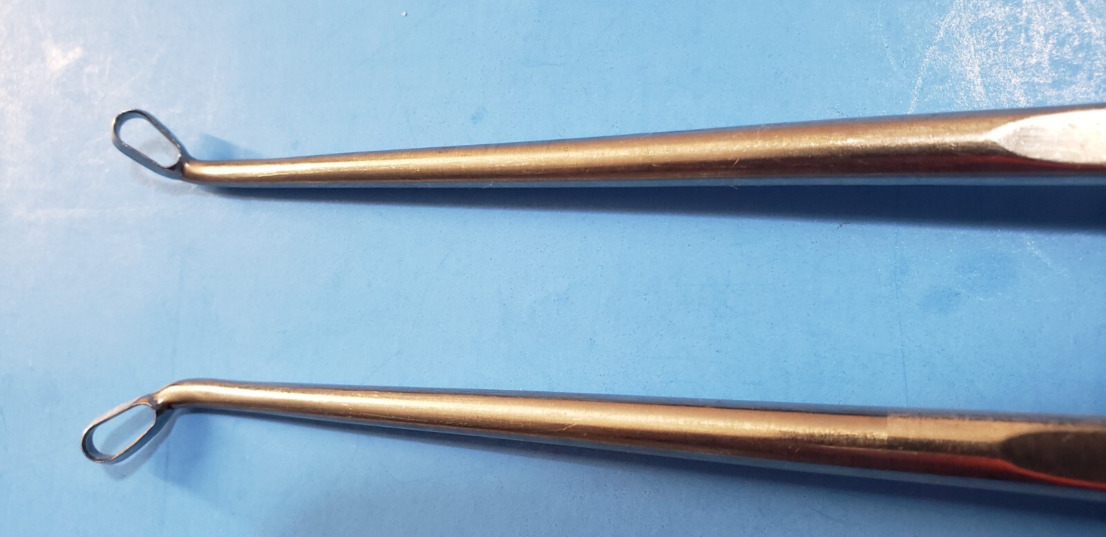 Medtronic Sofamor Danek Surgical Oval Cup Curette Set Right ,Left Angle