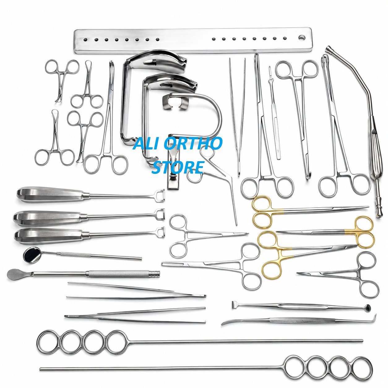 Tonsillectomy & Adenoidectomy Surgical Instruments Set – 30 Pcs ENT Kit