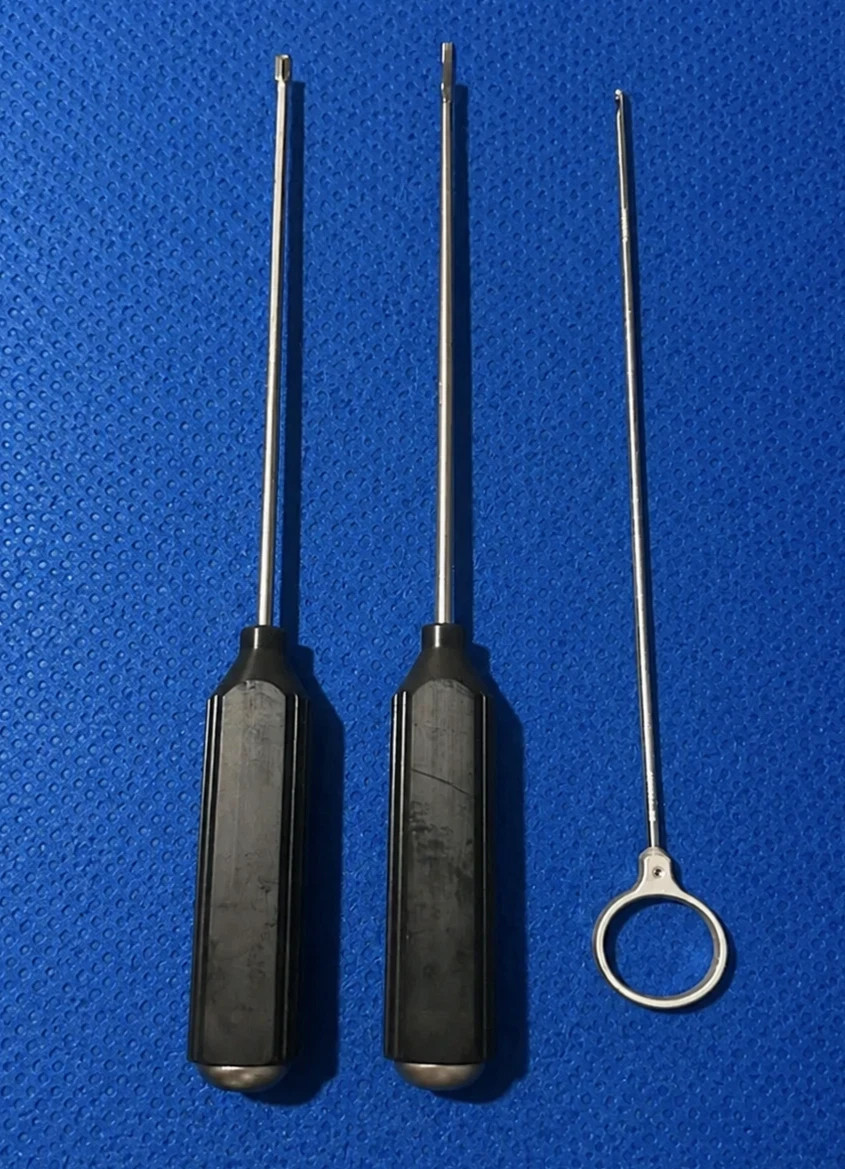 Smith & Nephew Elevator XL 72202628 & Rasp XL 72202629 Hip Arthroscopy Set