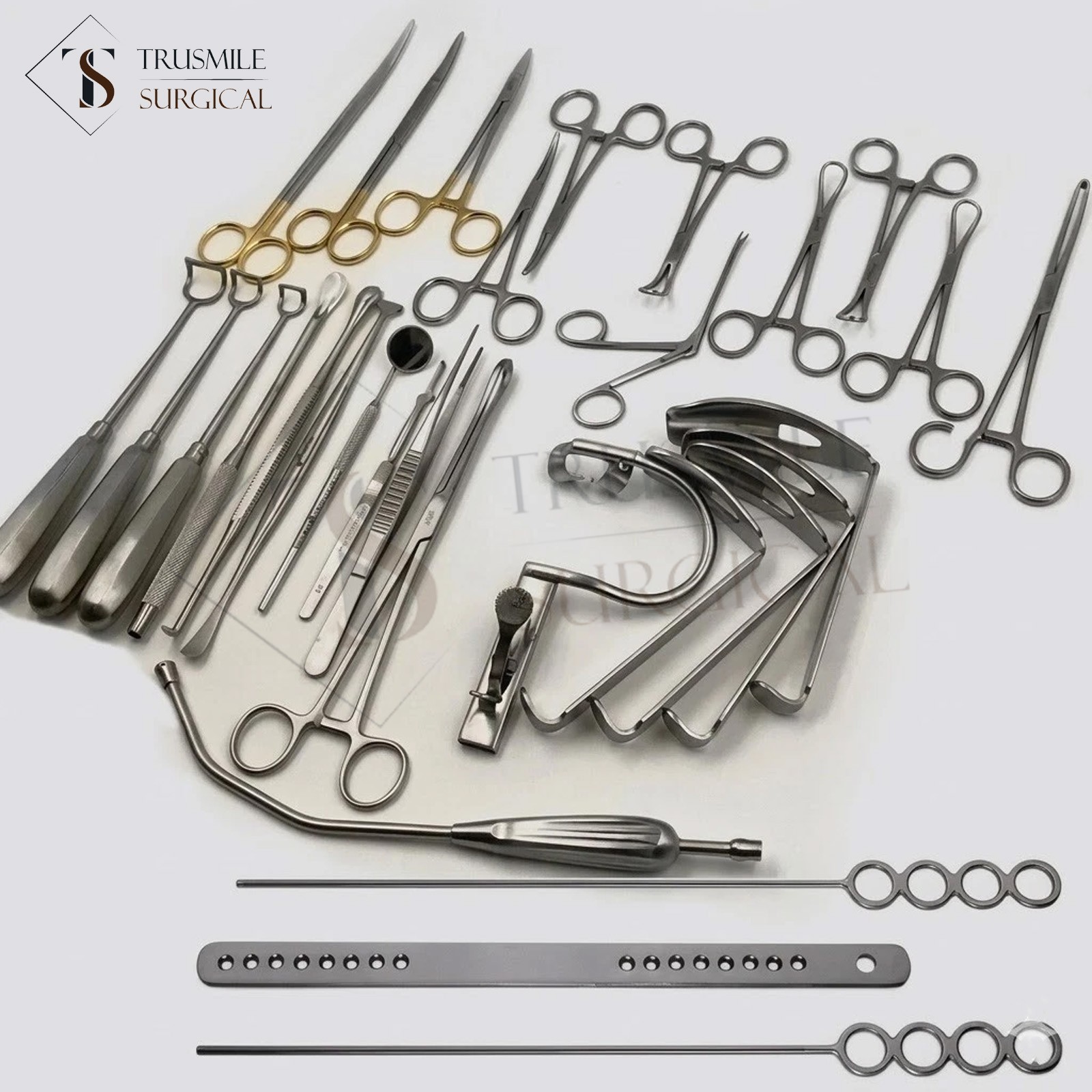 Tonsillectomy & Adenoidectomy Surgical Instruments Set 30 Pcs ENT Surgery Kit