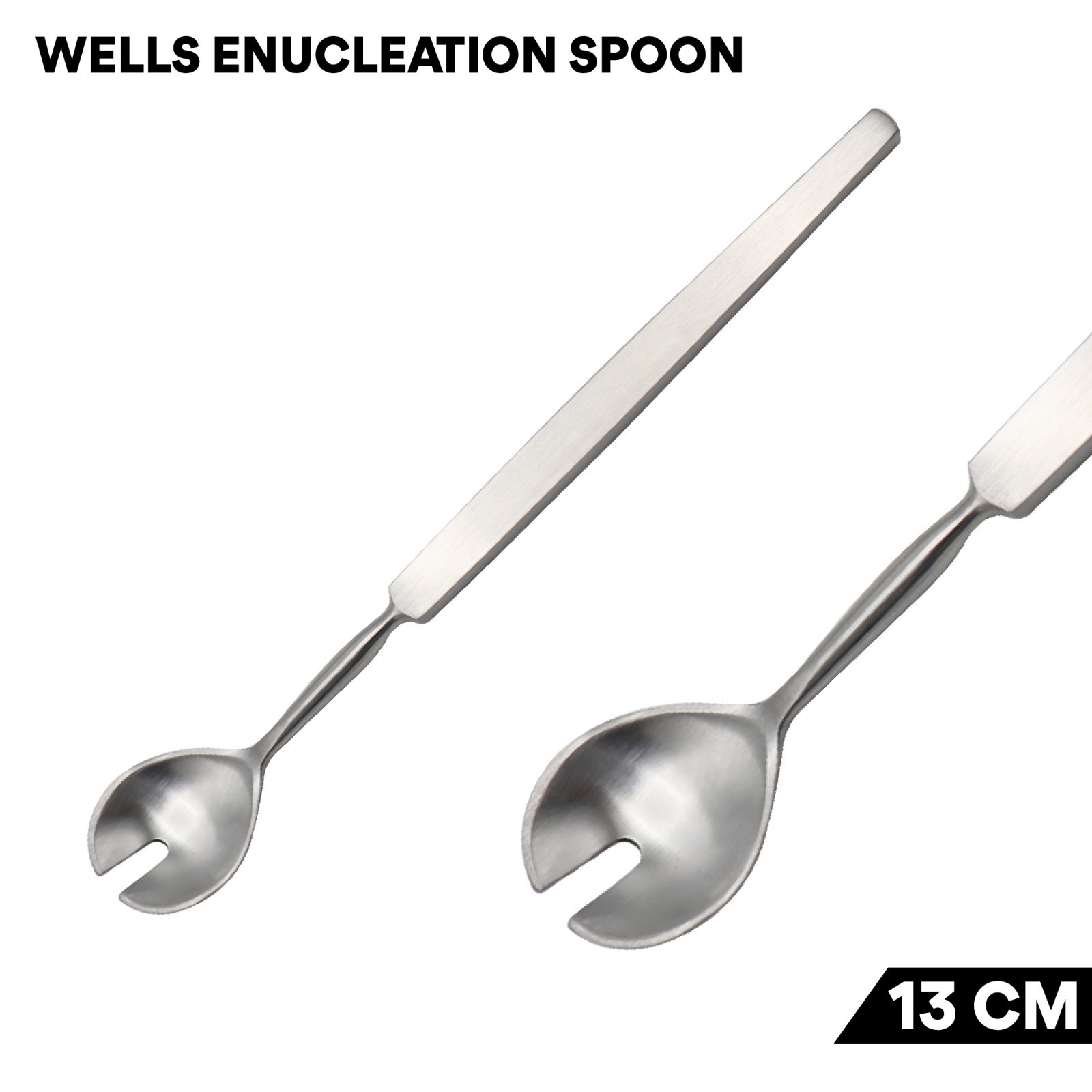 Wells Enucleation Spoon 13 cm Stainless Steel Ophthalmic Instruments German