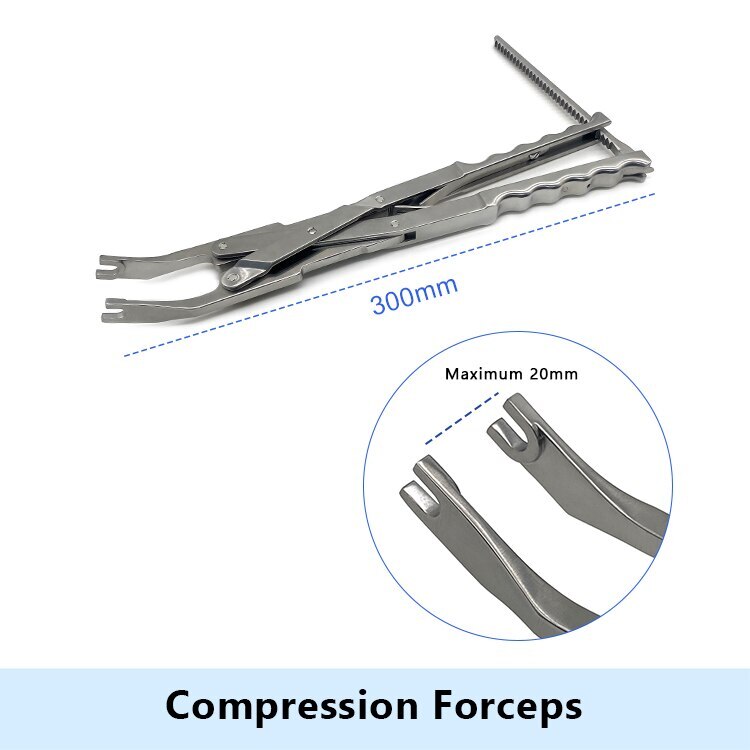 Parallel Opening Pliers 1pc Compression Foceps Spine Orthopedics Instruments