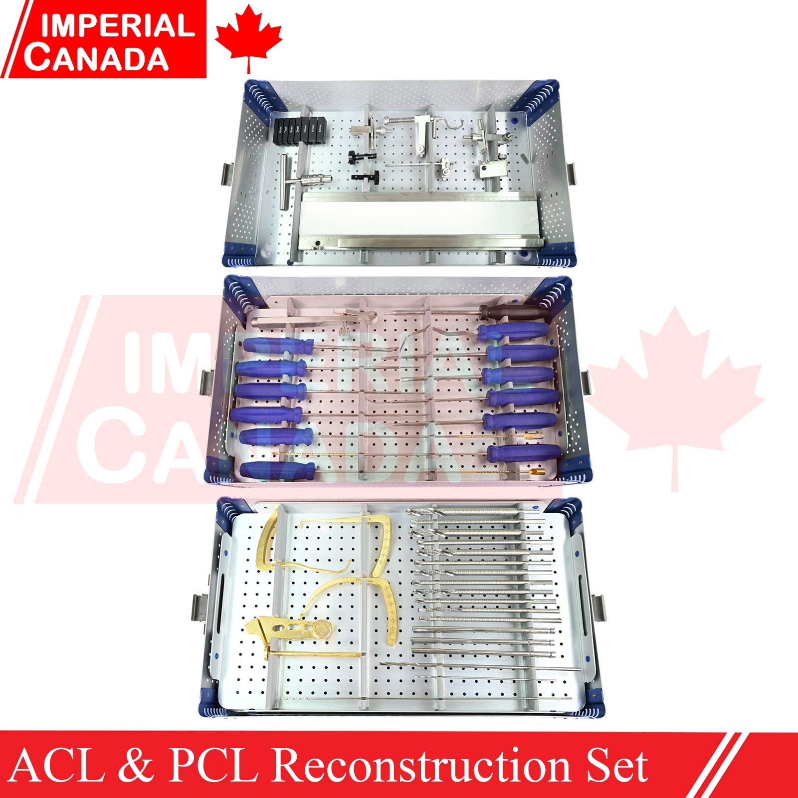 Orthopedic Surgical Instruments Set for ACL/PCL Reconstruction Instrument OP-213