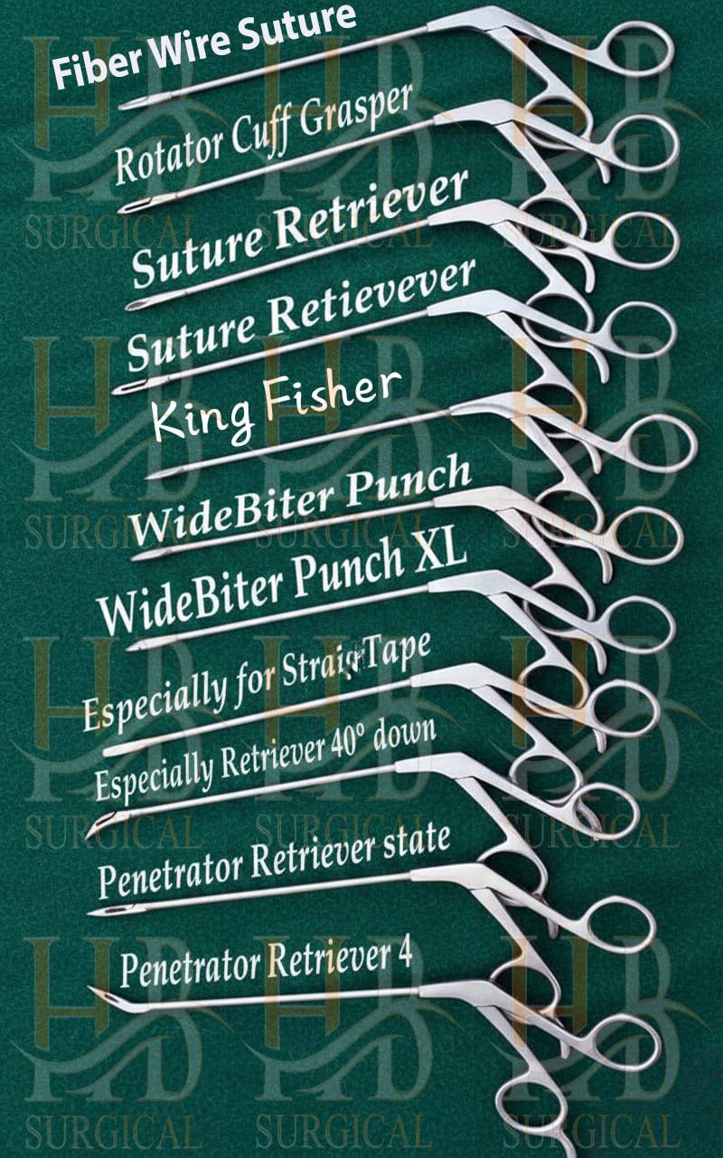 Arthroscopy Shoulder Surgery Instruments Set of 11 Pcs German Quality