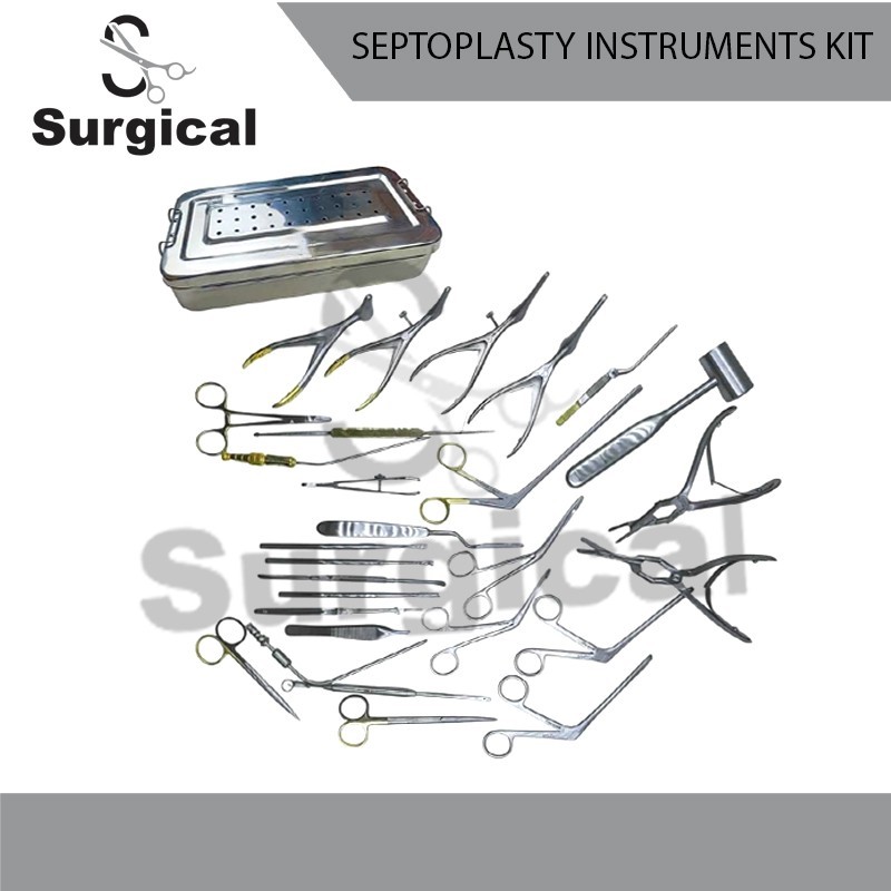 Septoplasty Instruments Set of 28 Pcs – Nasal Surgery Tool Set A+ German Quality