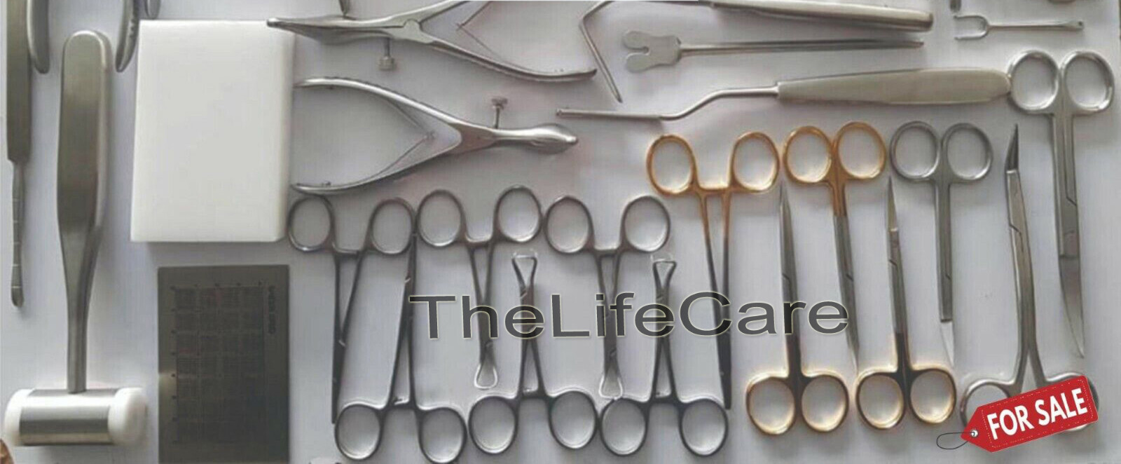 Rhinoplasty set of 53 Pcs, Nose Surgery, Plastic surgery instruments Tools Kit