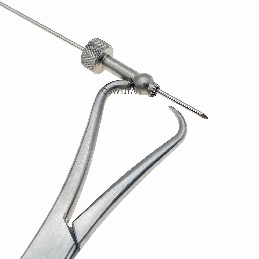 Orthopedic Bone Holding Forceps Bone Plate Holding Forceps with Drill Guide