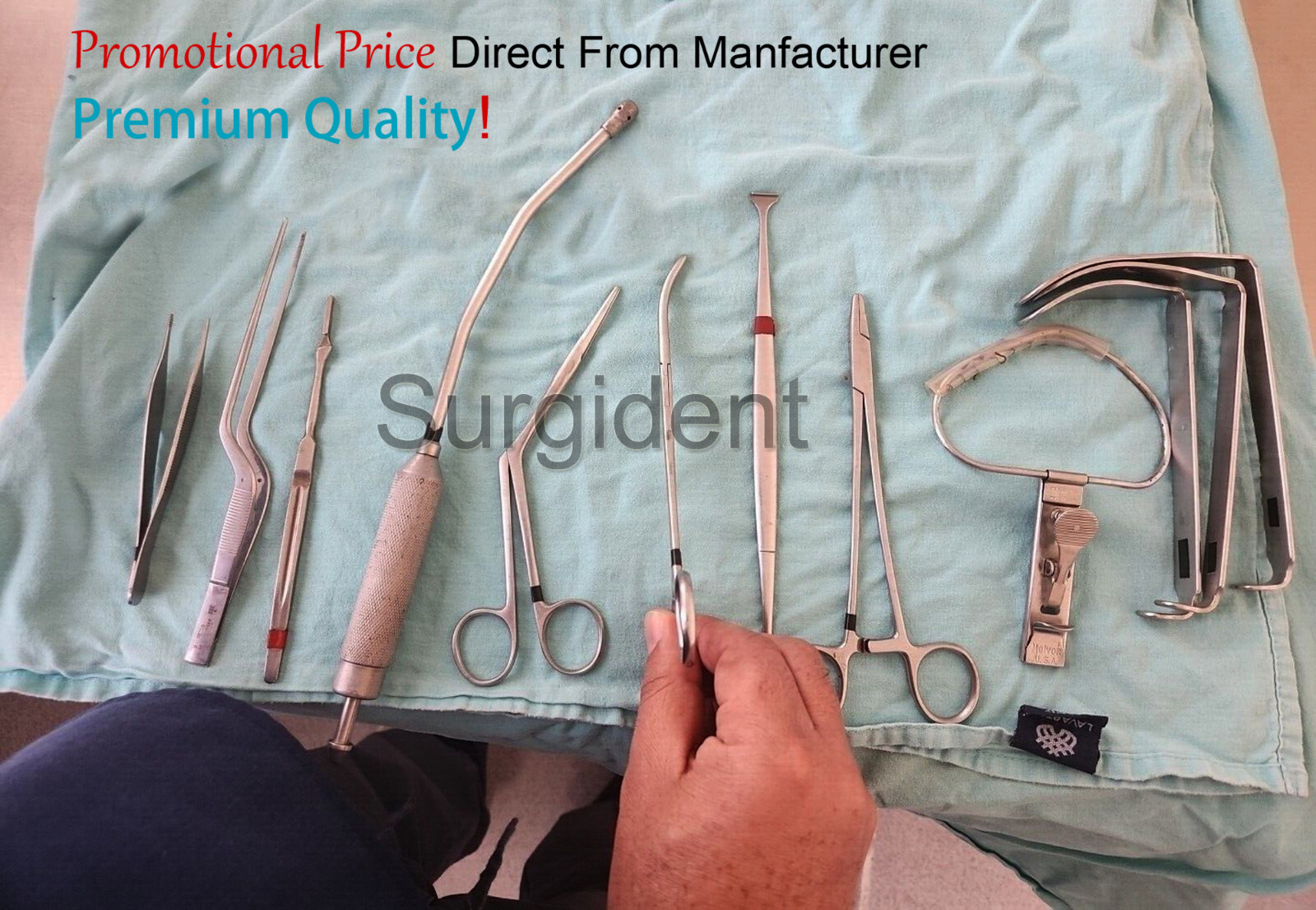 Tonsillectomy Surgical Forceps Mix Instruments ENT Set