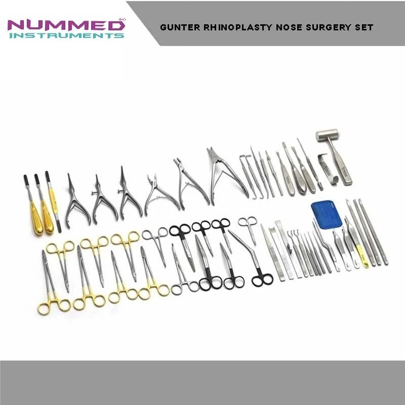 Gunter Rhinoplasty Set | Nasal Surgery Instruments Kit | Surgical A+ Quality