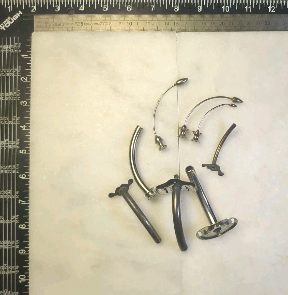 Dittmar Surgical stainless steel Jackson style tracheostomy tubes