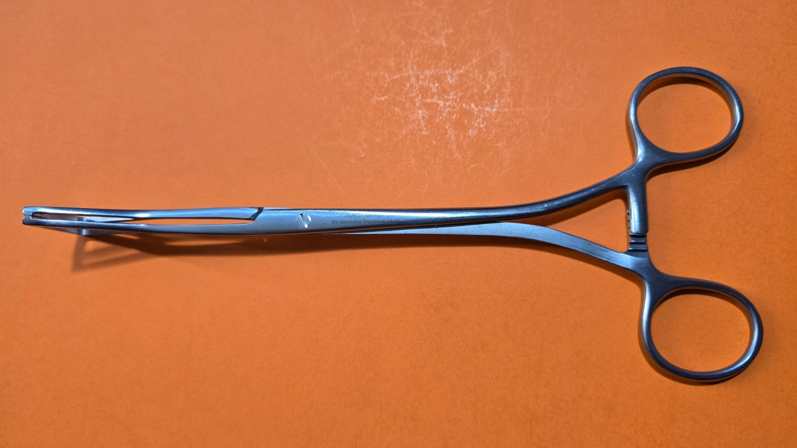 Jarit 135-155 Surgical Collins Tissue Forceps 8″ Jaws 1″ wide