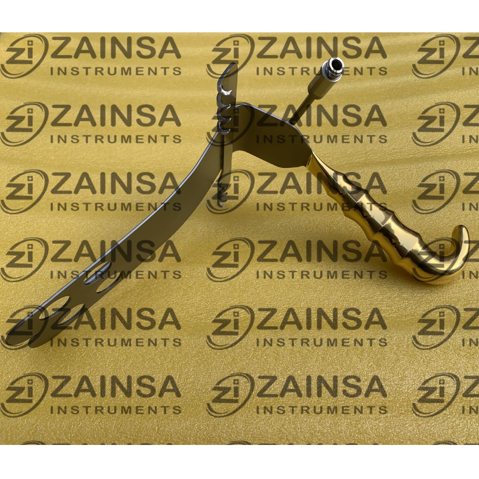 Abdominoplasty Retractor Plastic Surgery Instruments 4 x 4 Sharp Prong 200 x 60