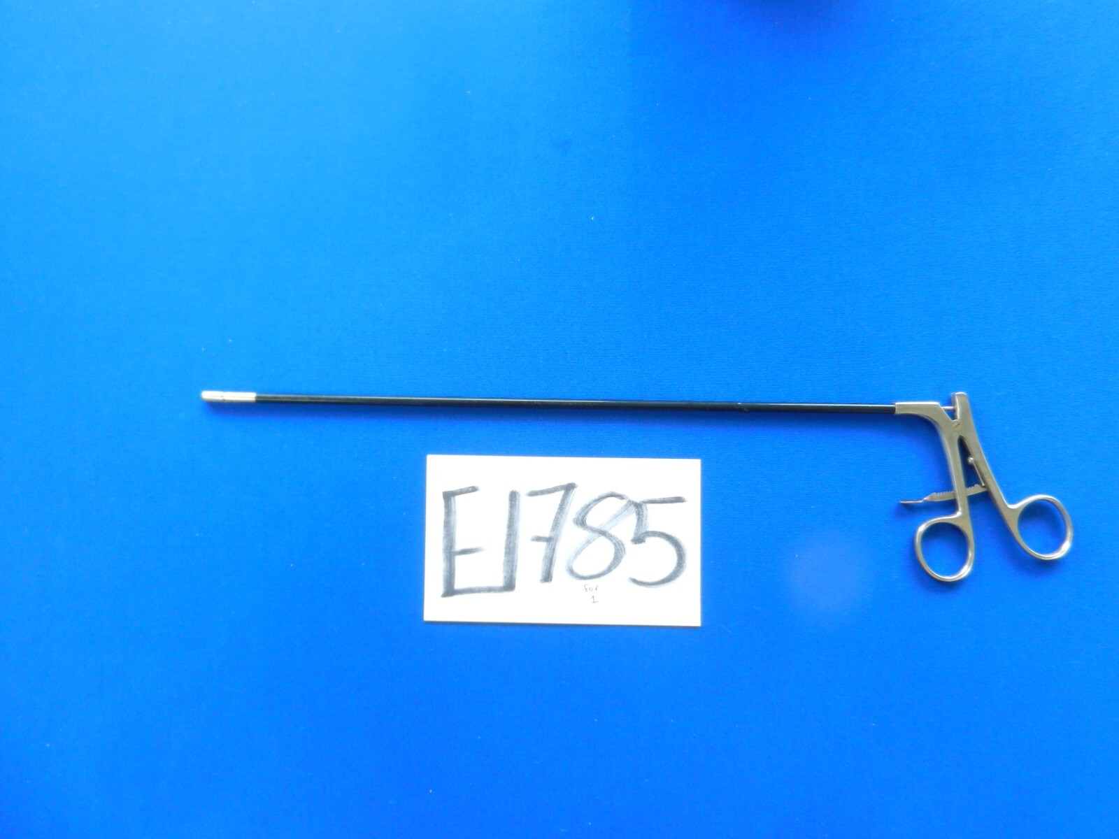E1785 Solos Surgical 5mm x 33cm Ratcheted Grasping Forceps GS1002