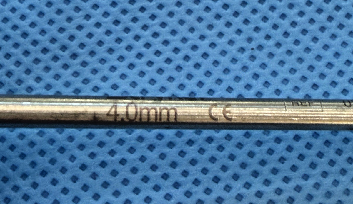 ✅✅Stryker 343-331-450 4mm Cannula, Rotating Stopcocks & 343-331-410 Obturator
