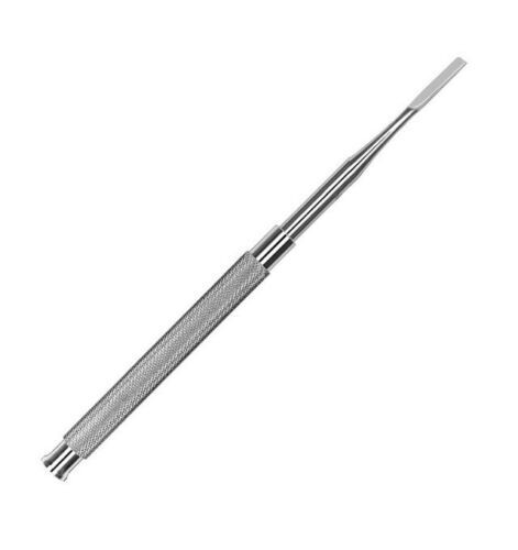 Wakefield Bone Chisel 1W, Bi-Bevel, 2.7 mm Wide Tip, 440A Stainless Steel Finish