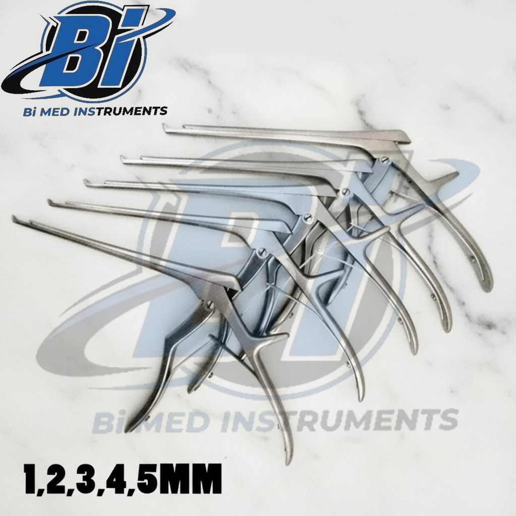 Kerrison Rongeurs 8″ 1,2,3,4,5mm Cervical Orthopedic Instruments 5 Pcs Set
