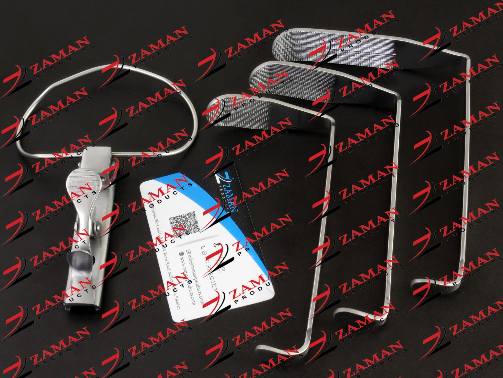 OR Grade McIVOR Mouth Gag Set With Blades #1 – 2 – 3 Dental ENT Instruments ZP