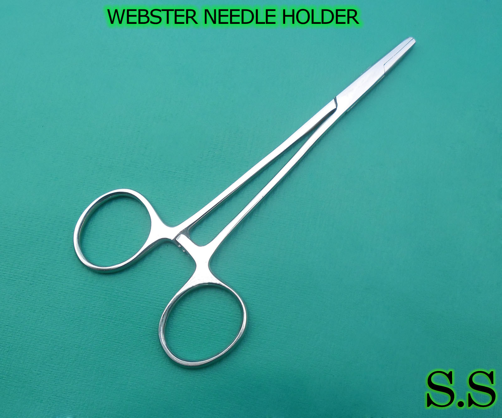 1 Webster Needle Holder 4.5″ Smo Surgical Instruments