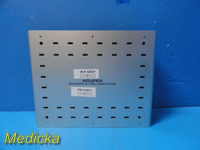 Acufex REAR ENTRY ACL Drill Guide System Tray, 13½ x 10½ x 3 ~ 32237