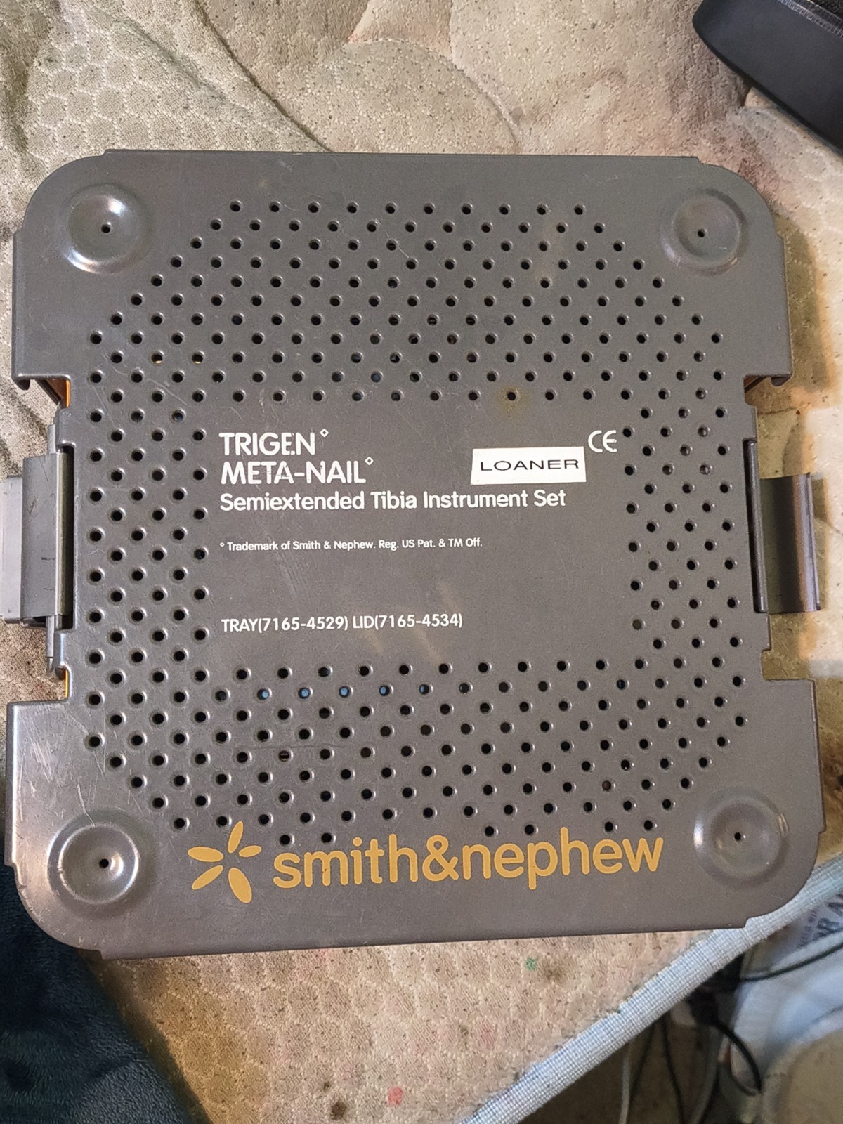 Smith & Nephew TRIGEN META-NAIL Semiextended Tibia Instrument Set 7165-4529