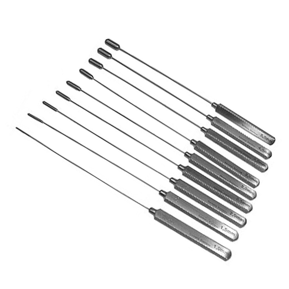 9pcs set Garrett Vascular Dilator Microvascular Set of 9 Surgical Instrument