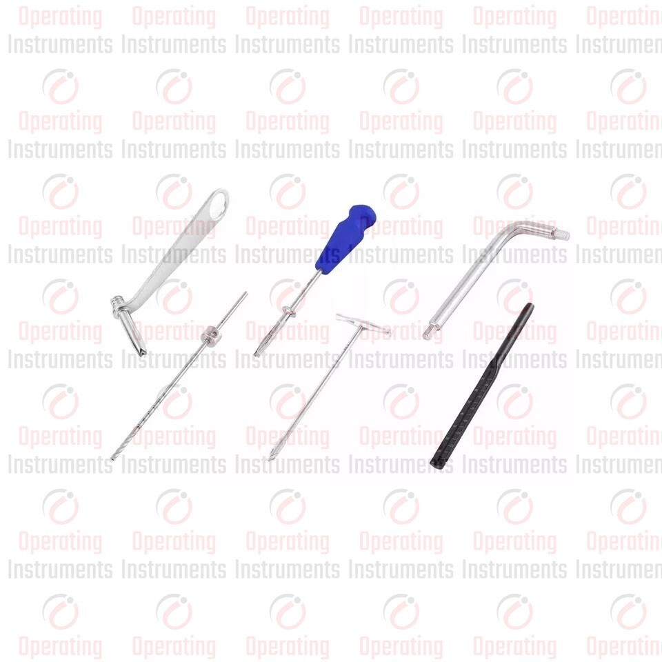Orthopedic Surgical Instruments 4.0mm Cannulated Screw Instrument Set