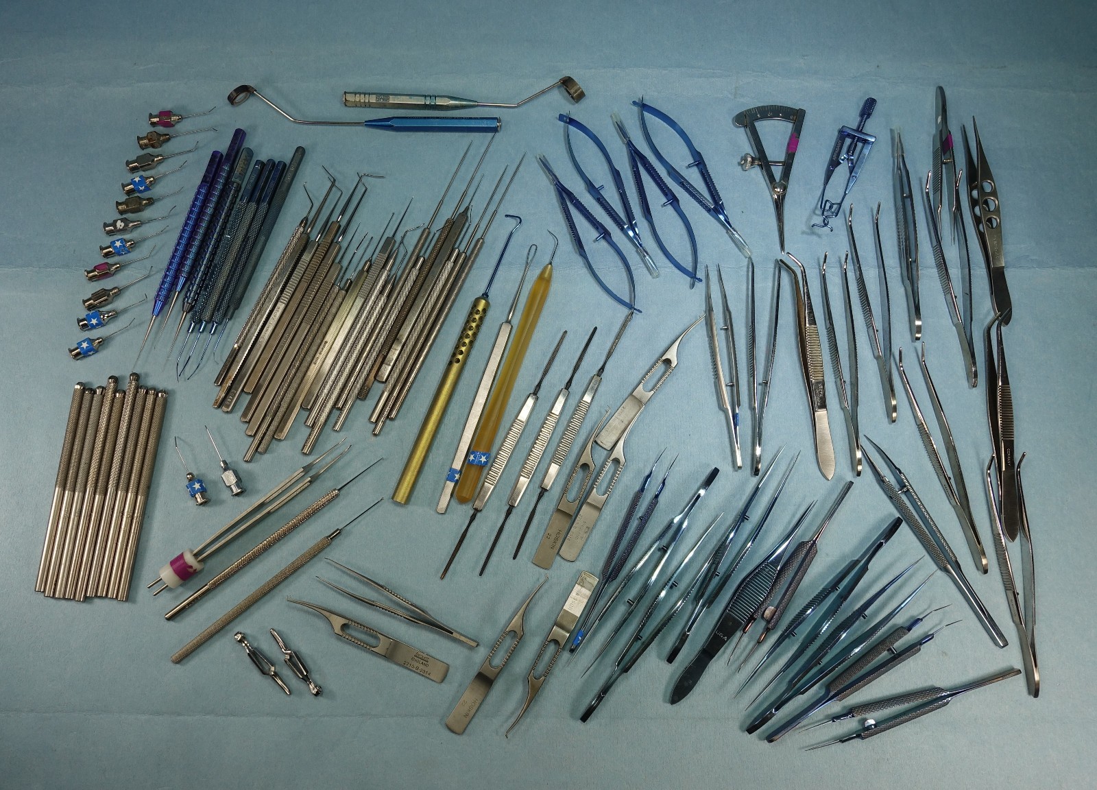 Ophthalmic Hand Instruments – Weck, Storz, Hoskin, Appasamy – LOT of 80