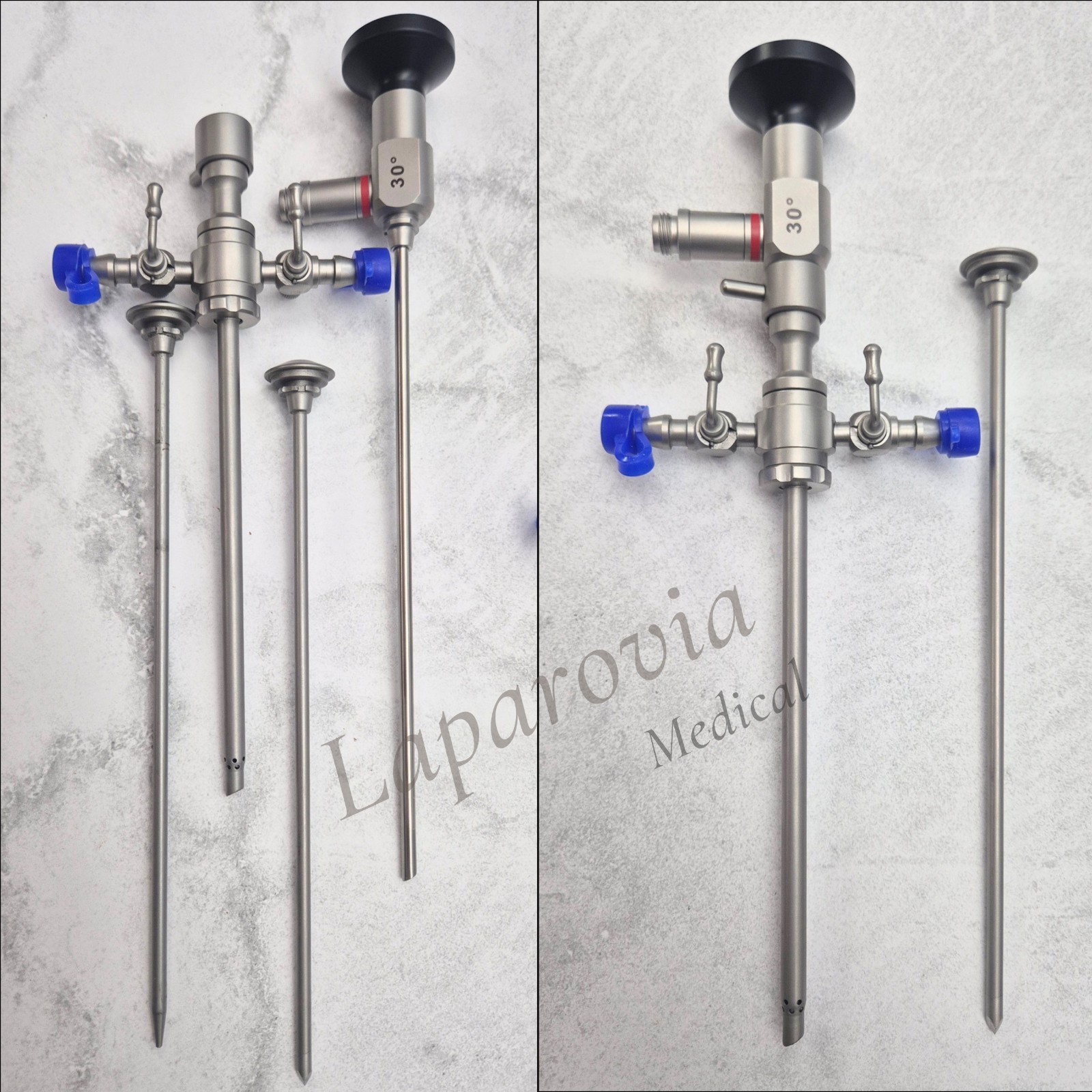 4mm 30° Arthroscope with 5.5mm Sheath Reusable Arthroscopy Set Stainless