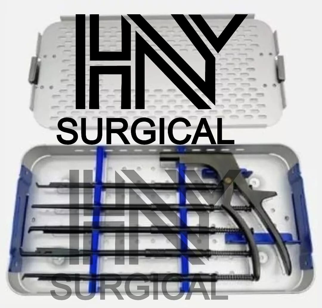 Interlaminar Kerrison Rotating Rongeur Set Spine Surgery Orthopedic Instruments