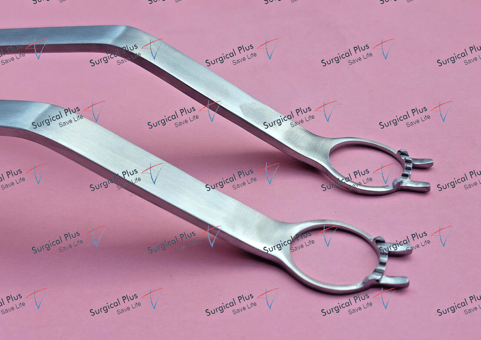 2 Pcs Glenoid Access Retractor Hole Diameter 36x30MM O/L 13.5″ Shoulder Ortho
