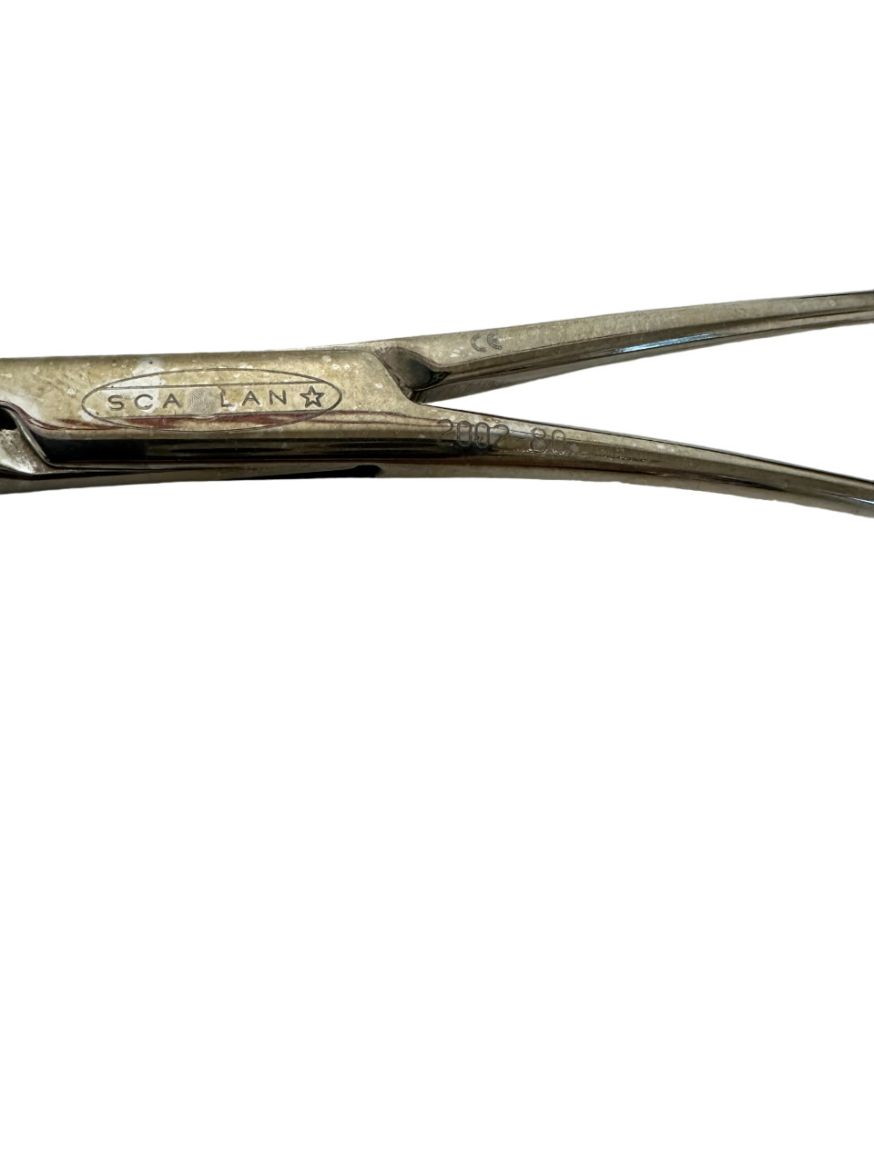 Scanlan 2002-80 Medium Vascular Clamp, 45º, 18-1/2″