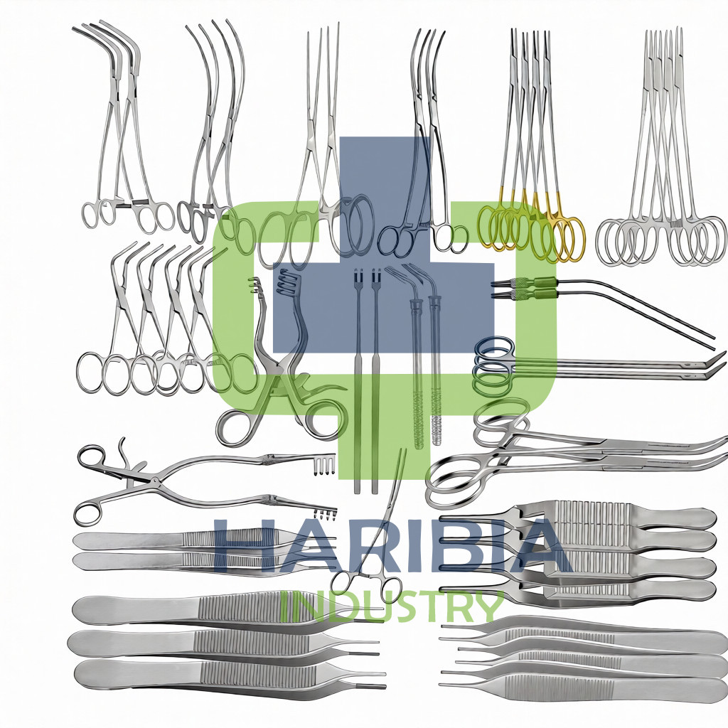 Vascular Surgery Set of 52 Pcs Surgical Instruments