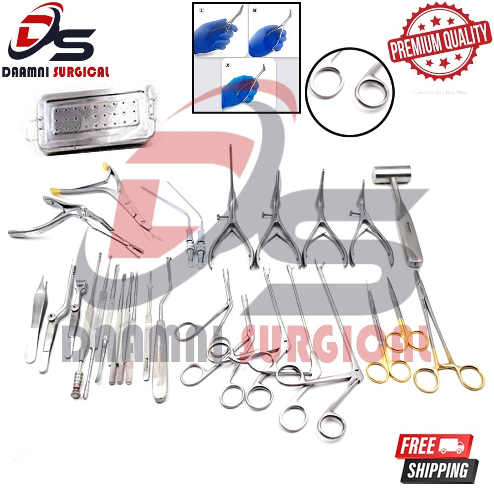 Septoplasty Instruments Set of 26 Pieces Set Nasal Surgery German Quality